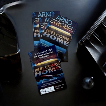 Tickets Premierenlesung "WELCOME HOME"